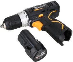 Дрель-шуруповерт Deko GCD12DU3 аккум. патрон:быстрозажимной (063-4096)