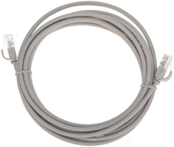 Патч-корд Rexant 02-0380-3 U/UTP RJ-45 вил.-вилка RJ-45 кат.6A 3м серый LSZH