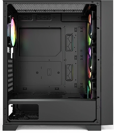 Корпус Montech Air 1000 Premium черный без БП ATX 1x120mm 3x140mm 1xUSB2.0 2xUSB3.0 audio bott PSU