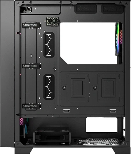 Корпус Montech Air 1000 Premium черный без БП ATX 1x120mm 3x140mm 1xUSB2.0 2xUSB3.0 audio bott PSU