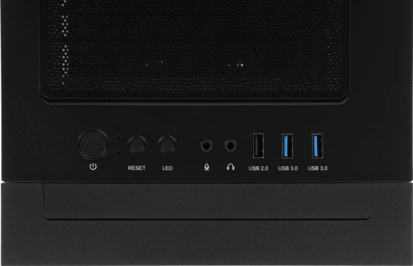 Корпус Montech Air 1000 Premium черный без БП ATX 1x120mm 3x140mm 1xUSB2.0 2xUSB3.0 audio bott PSU