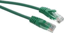 Патч-корд Suprlan 10-0159 UTP RJ-45 вил.-вилка RJ-45 кат.5E 3м зеленый LSZH 26AWG