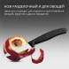 Нож кухонный Victorinox Swiss Classic (6.7633) стальной разделочный для овощей лезв.80мм серрейт. заточка черный