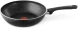 Сковорода ВОК (WOK) Tefal Brut Э 04236628 круглая 28см покрытие: Mineralia (без крышки) черный (9100054292)