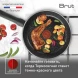 Сковорода ВОК (WOK) Tefal Brut Э 04236628 круглая 28см покрытие: Mineralia (без крышки) черный (9100054292)