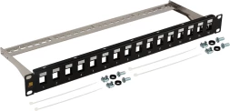 Патч-панель наборная Lanmaster LAN-PPN16OK-STP 19&amp;quot; 1U 16x FTP