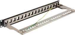 Патч-панель наборная Lanmaster LAN-PPN16OK-STP 19&amp;quot; 1U 16x FTP