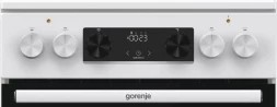 Плита Электрическая Gorenje GEC5C61WG белый стеклокерамика (без крышки)