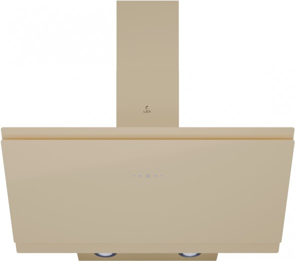 Вытяжка каминная Lex Furia 900 cлоновая кость управление: сенсорное (1 мотор)