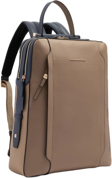 Рюкзак женский Piquadro Circle CA7042W92/TOBLU бежевый/голубой натур.кожа