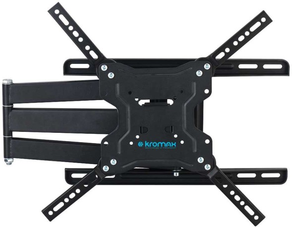 Кронштейн для телевизора Kromax DIX-19 черный 22&amp;quot;-65&amp;quot; макс.45кг настенный поворотно-выдвижной и наклонный