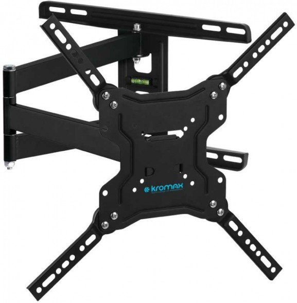 Кронштейн для телевизора Kromax DIX-19 черный 22&amp;quot;-65&amp;quot; макс.45кг настенный поворотно-выдвижной и наклонный
