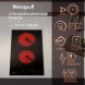 Варочная поверхность Weissgauff HV 312 BM черный