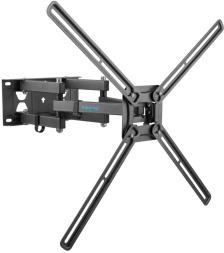 Кронштейн для телевизора Kromax CORBEL-9 титан 32&amp;quot;-75&amp;quot; макс.55кг настенный поворот и наклон