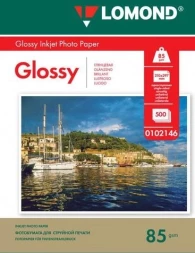 Фотобумага Lomond 0102146 A4/85г/м2/500л./белый глянцевое для струйной печати