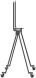 Стойка для телевизора Ultramounts UM311B черный 43&amp;quot;-65&amp;quot; макс.40кг напольный
