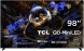 Телевизор LED TCL 98&amp;quot; 98X11K QD-Mini LED Frameless черный 4K Ultra HD 144Hz MEMC DVB-T DVB-T2 DVB-C DVB-S DVB-S2 USB WiFi Smart TV