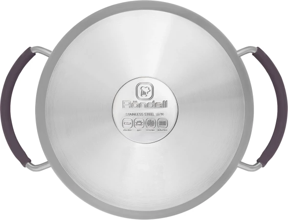 Кастрюля Rondell Akzent RDS-1387 2.1л. d=18см (с крышкой) стальной
