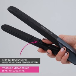 Щипцы Scarlett SC-HS60014 25Вт макс.темп.:190С покрытие:керамическое черный