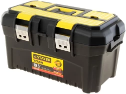 Ящик для инструментов Stayer Master 38016-19 32л 1отд. черный/желтый