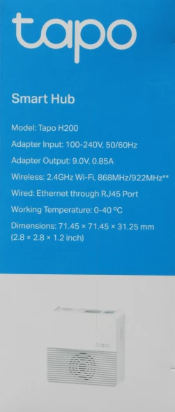 Центр управления TP-Link Tapo H200