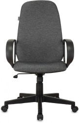 Кресло руководителя Бюрократ CH-808AXSN серый 3C1 крестов. пластик