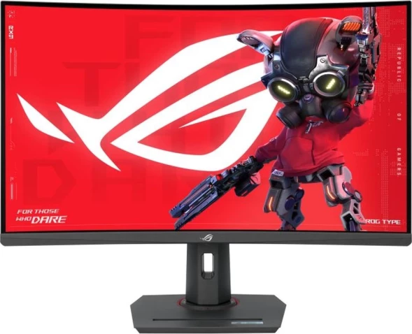 Монитор Asus 31.5&amp;quot; ROG Strix XG32WCS черный VA LED 16:9 HDMI матовая HAS Piv 400cd 178гр/178гр 2560x1440 180Hz DP 2K USB 9.4кг