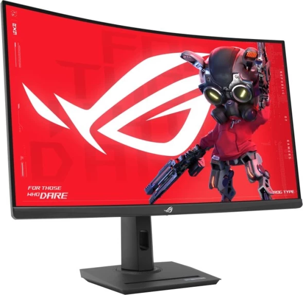 Монитор Asus 31.5&amp;quot; ROG Strix XG32WCS черный VA LED 16:9 HDMI матовая HAS Piv 400cd 178гр/178гр 2560x1440 180Hz DP 2K USB 9.4кг