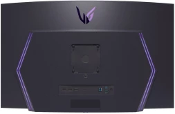 Монитор LG 44.5&amp;quot; UltraGear 45GS95QE-B черный OLED LED 21:9 HDMI M/M матовая HAS Piv 1500000:1 1300cd 178гр/178гр 3440x1440 240Hz G-Sync FreeSync Premium Pro DP SPDIF WQ USB 12.3кг