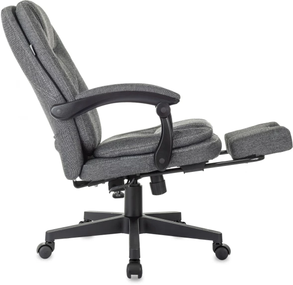 Кресло руководителя Бюрократ CH-868MSG-BF серый 3C1 крестов. пластик подст.для ног пластик черный