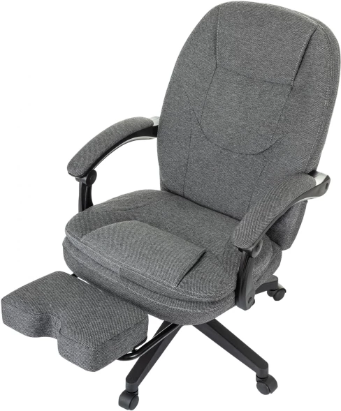 Кресло руководителя Бюрократ CH-868MSG-BF серый 3C1 крестов. пластик подст.для ног пластик черный