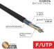 Кабель информационный Rexant Light 01-0154-R кат.5E F/UTP 4 пары 24AWG PE внешний 305м черный