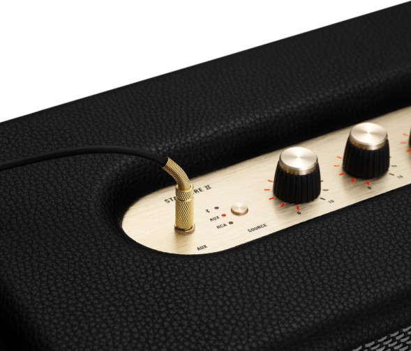 Колонка порт. Marshall Stanmore II черный/золотистый 80W 2.1 BT/3.5Jack 10м (1001902)