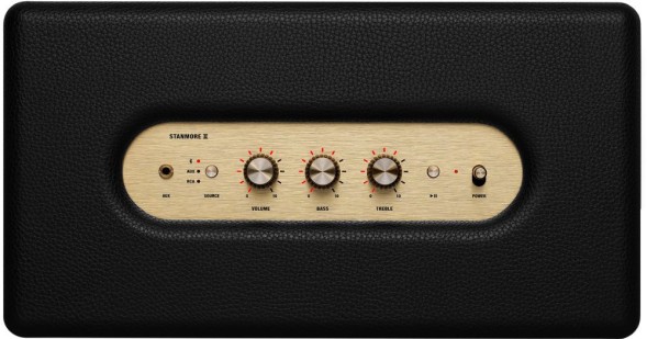 Колонка порт. Marshall Stanmore II черный/золотистый 80W 2.1 BT/3.5Jack 10м (1001902)