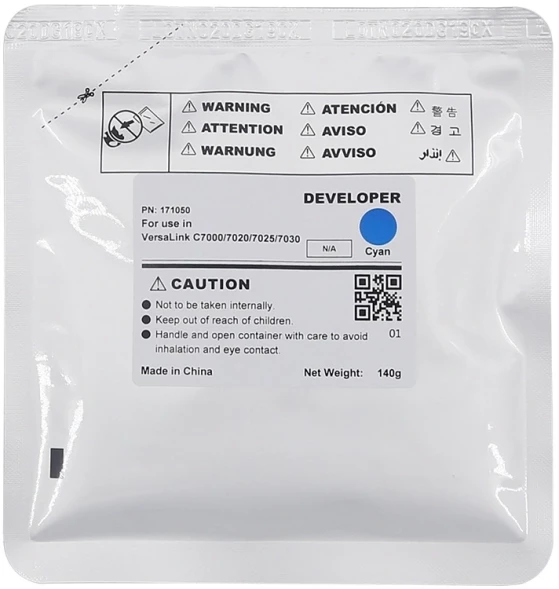 Девелопер Cet CET171050 (CET171050) (новая совместимая) для Xerox VersaLink C7000/C7020/C7025/7C030 400000стр.