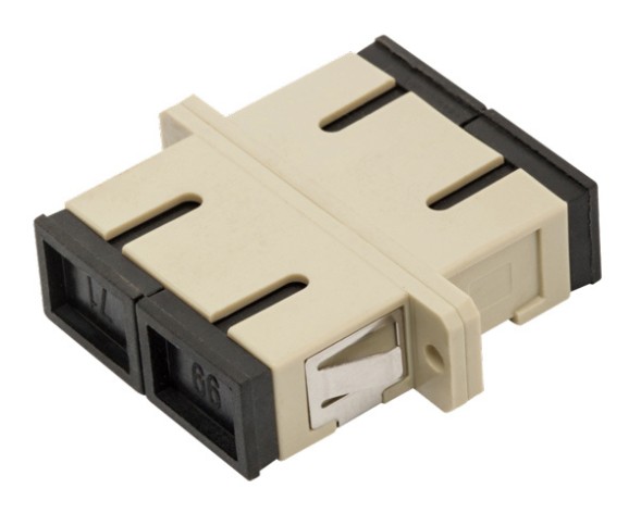 Адаптер Lanmaster LAN-2SC-AM-SM проходн. SC дупл. 9/125 OS1/OS2