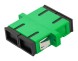 Адаптер Lanmaster LAN-2SC-AM-SM проходн. SC дупл. 9/125 OS1/OS2