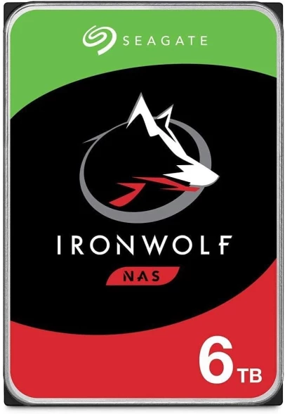 Жесткий диск Seagate SATA-III 6TB ST6000VN006 NAS Ironwolf 4KN (5400rpm) 256Mb 3.5&amp;quot;