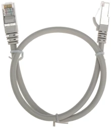 Патч-корд Rexant 02-0210-05 F/UTP RJ-45 вил.-вилка RJ-45 кат.6 0.5м серый LSZH
