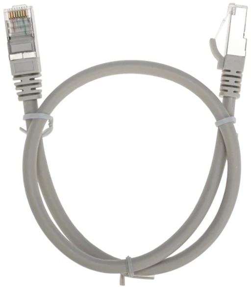 Патч-корд Rexant 02-0210-05 F/UTP RJ-45 вил.-вилка RJ-45 кат.6 0.5м серый LSZH