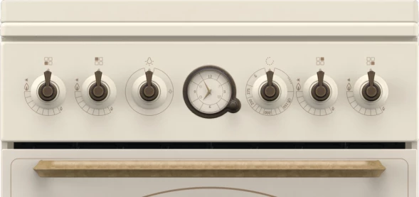 Плита Газовая Gorenje GGI5BCLI бежевый (металлическая крышка) реш.чугун