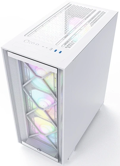 Корпус Montech Air 1000 Premium белый без БП ATX 1x120mm 3x140mm 1xUSB2.0 2xUSB3.0 audio bott PSU
