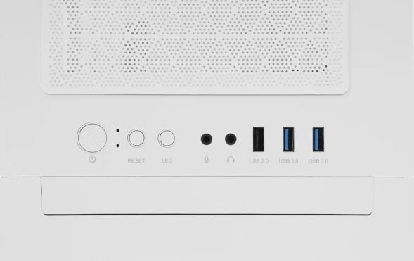 Корпус Montech Air 1000 Premium белый без БП ATX 1x120mm 3x140mm 1xUSB2.0 2xUSB3.0 audio bott PSU