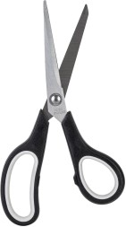 Ножницы Deli E6002 Essential Soft офисные 195мм ТПЭ сталь ассорти/серый блистер