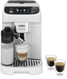 Кофемашина Delonghi Magnifica Plus ECAM320.60.W 1450Вт белый/черный