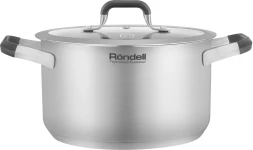 Кастрюля Rondell Stolz RDS-1752 2.3л. d=18см (с крышкой) стальной