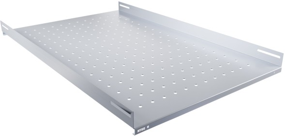 Полка стационарная NTSS NTSS-FS-1000 1U нагр.:60кг. 19&amp;quot; 750мм серый (упак.:1шт)