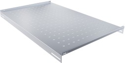 Полка стационарная NTSS NTSS-FS-1000 1U нагр.:60кг. 19&amp;quot; 750мм серый (упак.:1шт)