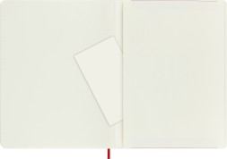 Блокнот Moleskine CLASSIC SOFT QP621F2 XLarge 190х250мм 192стр. линейка мягкая обложка красный