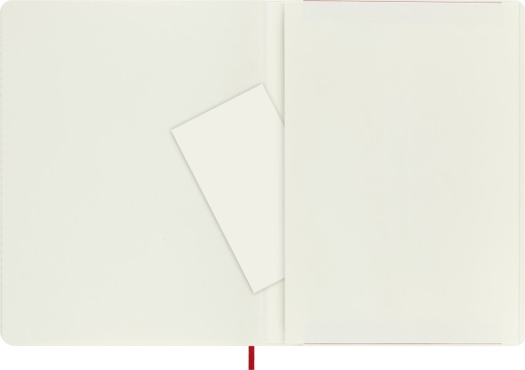 Блокнот Moleskine CLASSIC SOFT QP621F2 XLarge 190х250мм 192стр. линейка мягкая обложка красный